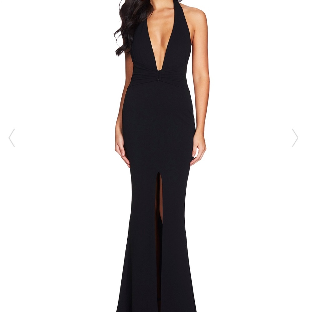 Nookie Mariah Halter Gown in Black - size small